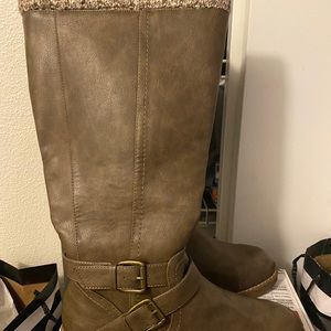 Torrid Faux Leather Knee-high Boots